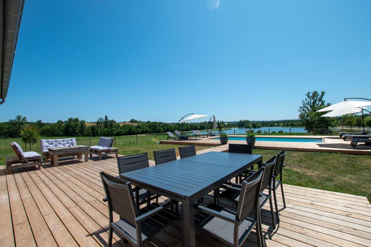 La Villa Face Au Lac Saramon エクステリア 写真